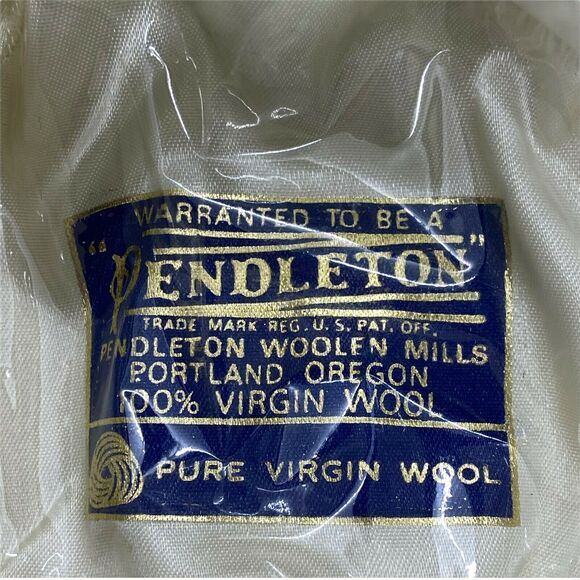 Pendleton Fedora Hat Grandpa Gray Navy Brown Plaid Virgin Wool Fitted Size 7-1/8 - Picture 9 of 16